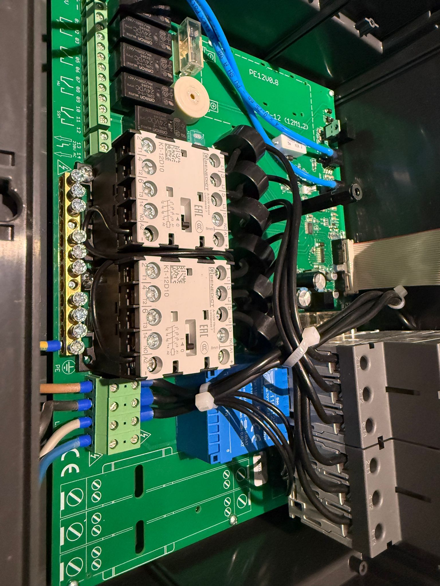 Platine einer variablen Pumpensteuerung